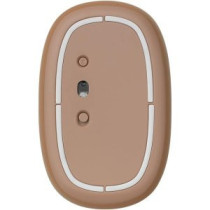 Mouse rapoo wireless y bluetooth m660 silent 2.4g ghz bt 5.0 usb 3.0 3 botones 1300 ppp marron