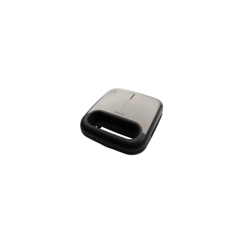 Sandwichera aiwa tetsu kamado asm-750 750w placas intercambiables acero inox