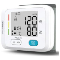 Tensiometro de mu?eca medisana bw-83e pantalla lcd 120 memorias detector arritmia indicador semaforo