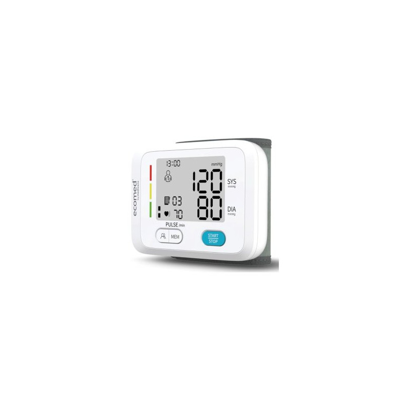 Tensiometro de mu?eca medisana bw-83e pantalla lcd 120 memorias detector arritmia indicador semaforo
