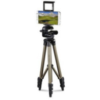 Soporte smartphone hama 106-3d extendible 4 secciones aluminio color beige