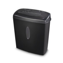Destructora de papel hama home x10cd 15l capacidad corte de 11 hojas color negro