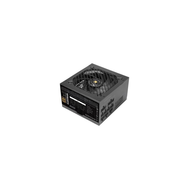 Fuente modular mars gaming 650w mpb650psi atx3.1 80+gold pfc activo pcie5.1 12v-2x6 dc-dc smd negro