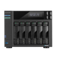 Servidor nas asustor lockerstor as6706t v2 6 bahias 3.5\ 4xm.2 nvme celeron n5105 quad jasper lake2"