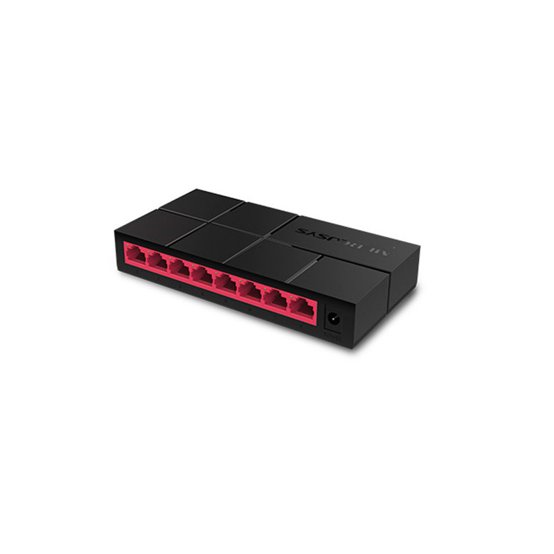 Switch no gestionable mercusys ms108g 8p 10/100/1000 ethernet mini desktop