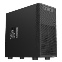 Caja micro atx unykach aero c15 uk52015 frontal rejilla f.a 500w max 150mm gpu max 295mm negro