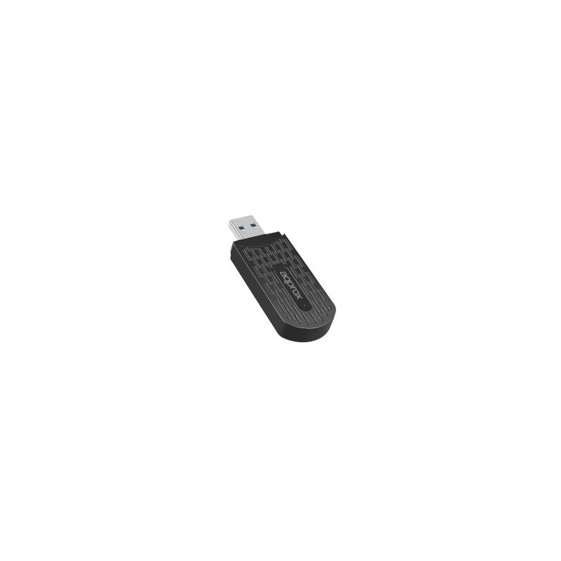 Usb wifi 6 approx appusb1800v2 1800 mbps 1201mbps en 5 ghz negro