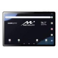 Tablet hannspree mercury wifi/4g 14.1\ 60hz 6gb 128gb 10000mah android 15 mtk8786 ip45 gris"