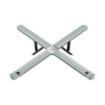 Soporte de portatil conceptronic thana11g ergo hasta 17.3\ plegable 8 niveles max 5kg gris"
