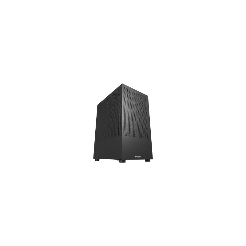 Caja micro atx fsp s110 frontal rejilla disipador max 160mm gpu max 285mm negro