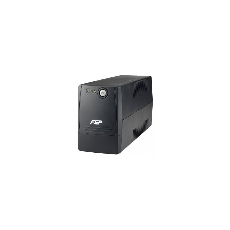 Sai fsp fp 800 800va 480w entrada 1xiec-c14 salida 2xschuko line-interactive formato torre negro
