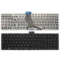 Teclado compatible para portátil HP Pavilion 15-ab / 15-bs / 15q-bd / 15-cc / 813975-071 / Teclas cuadradas / Intro grande / Ne…