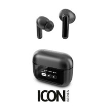 Auriculares Inalambricos Bluetooth Energy Sistem Display ANC / Cancelacion de ruido / IPX5 / Pantalla en estuche / Negro / 4591…