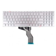 Teclado compatible para portátil HP Pavilion 15-ab / 15-bs / 15q-bd / 15-cc / 809031-071 / Teclas redondas / Intro pequeño / Pl…