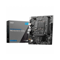 Placa base MSI Pro H610M-E / Socket 1700 / 2xDDR4 / MATX / 12-13-14th Gen. / VGA-HDMI / 911-7D48-007 / 911-7D48-038 / 911-7D48-…