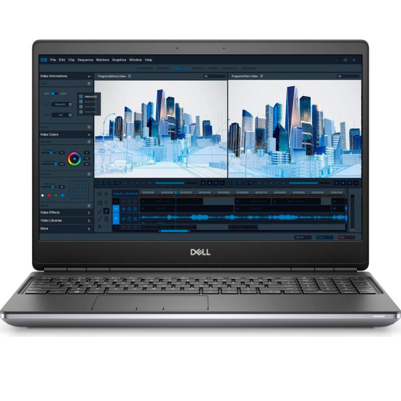 Portatil Reacondicionado DELL Precision 7560 15\ / i7-11th / 32 Gb / 512Gb M2 / Win 11 Pro / Teclado con Kit de conversión / Gr…