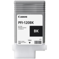 Tinta original canon pfi 120bk negro 130ml