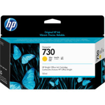 Tinta original hp n730 amarillo p2v64a 130ml