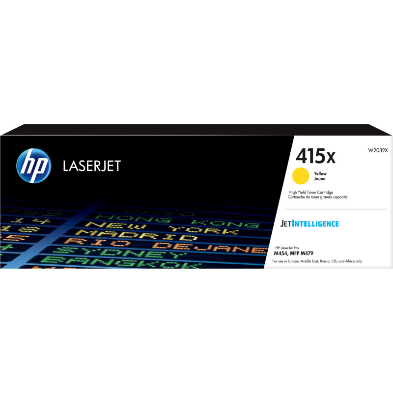 Tóner original hp w2032x 415x amarillo 6.000 páginas