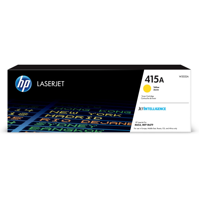 Tóner original hp w2032a 415a amarillo 2.100 páginas