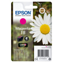 Tinta original epson t1803 magenta c13t18034022 3.3ml   con alarma