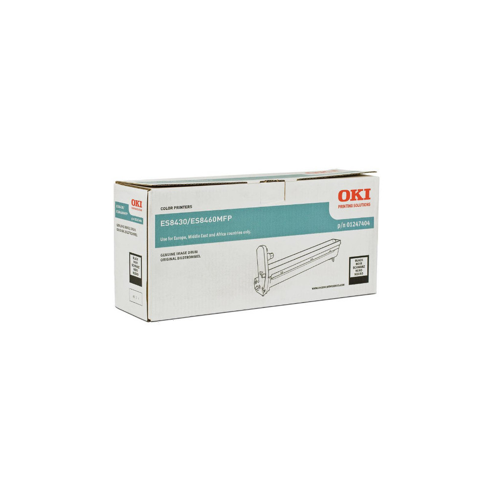 Tambor original oki 01247404 negro 20.000 páginas