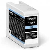 Tinta original epson t46s5 cian claro c13t46s500 25ml