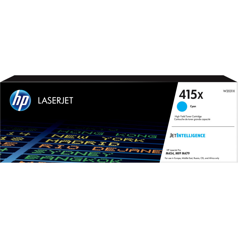 Tóner original hp w2031x 415x cian 6.000 páginas
