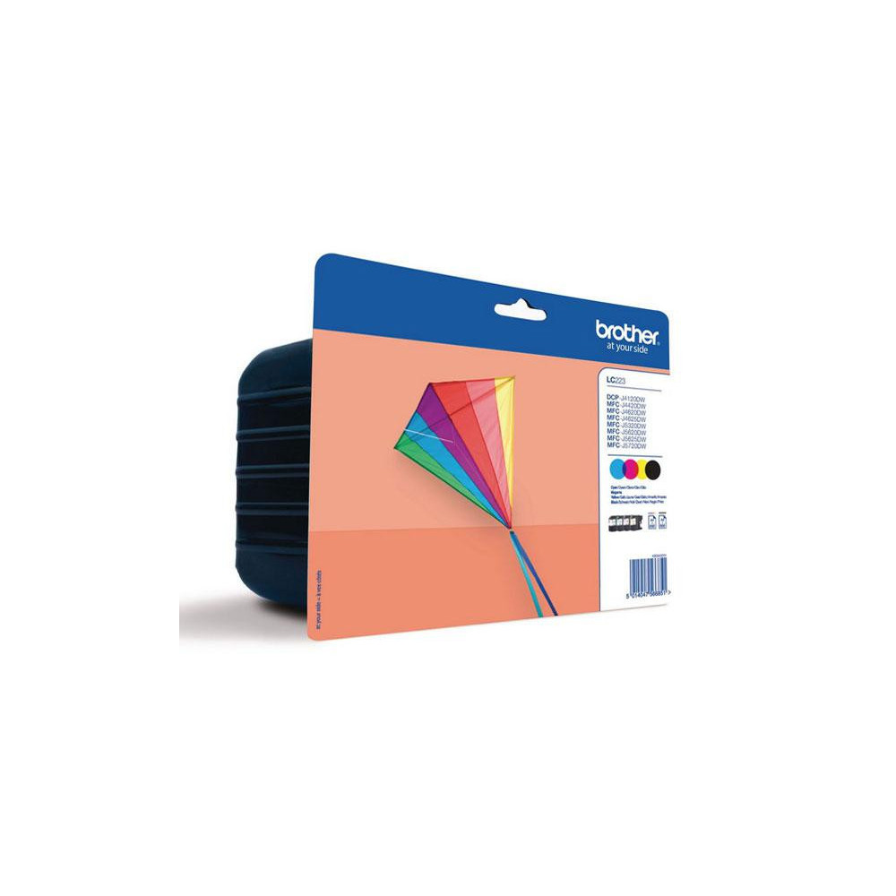 Tinta Original Brother Multipack LC223 (Bk/c/m/y)