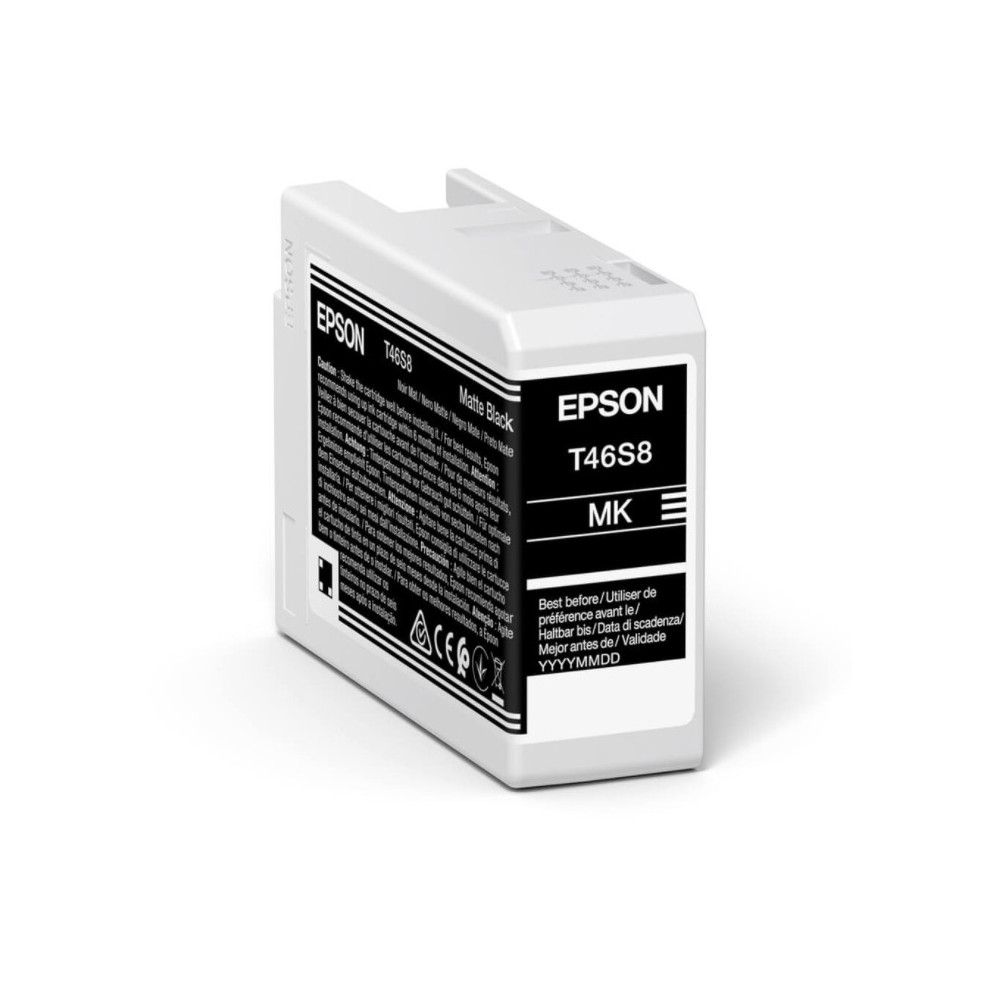 Tinta original epson t46s8 negro mate c13t46s800 25ml