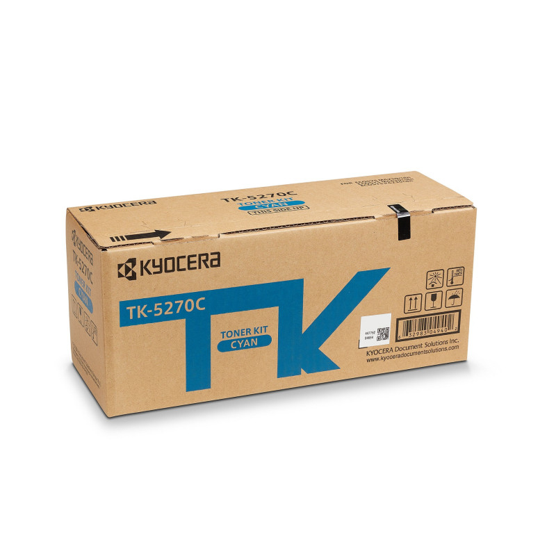 Tóner original kyocera tk 5270c cian 6.000 páginas