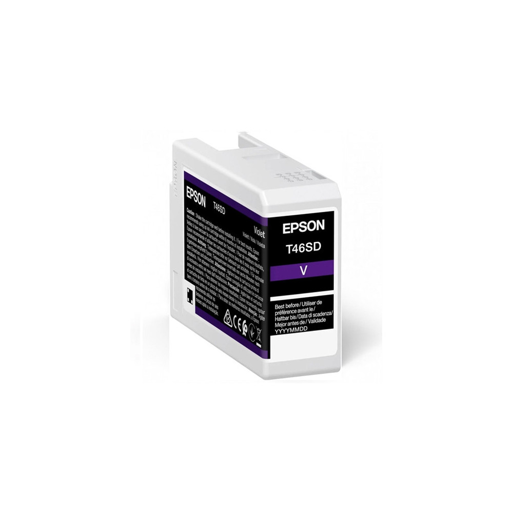 Tinta original epson t46sd violeta c13t46sd00 25ml