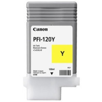 Tinta original canon pfi 120y amarillo 130ml