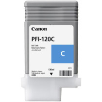 Tinta original canon pfi 120c cian 130ml