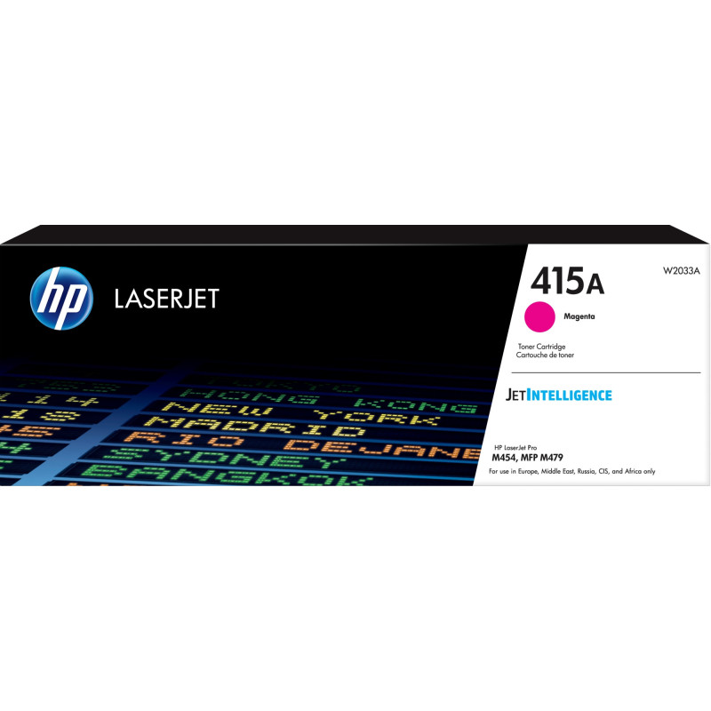 Tóner original hp w2033a 415a magenta 2.100 páginas