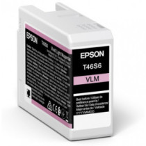 Tinta original epson t46s6 magenta claro vivo c13t46s600 25ml
