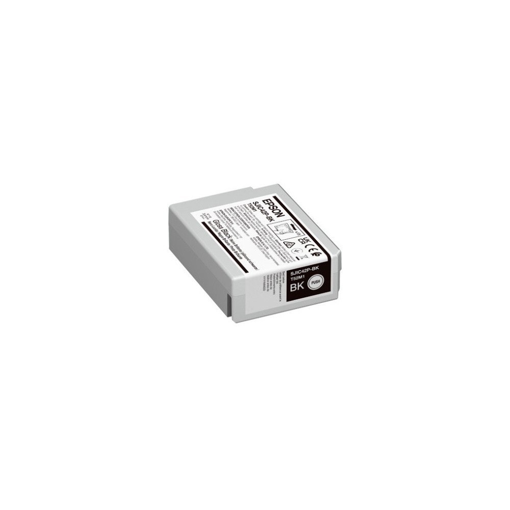Tinta original epson sjic42p bk negro c13t52m140 50ml
