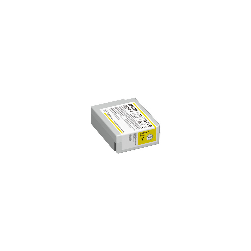 Tinta original epson sjic42p y amarillo c13t52m440 50ml