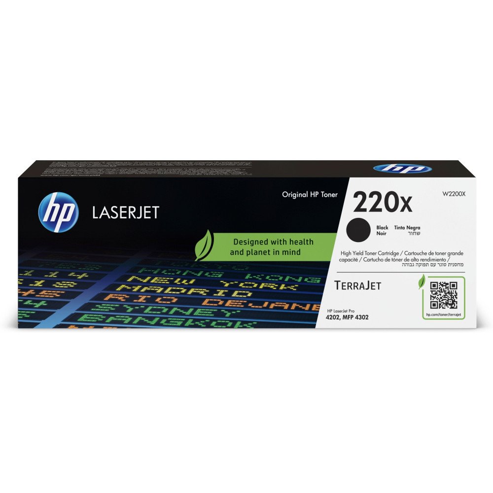 Tóner original hp w2200x 220x negro 7.500 páginas