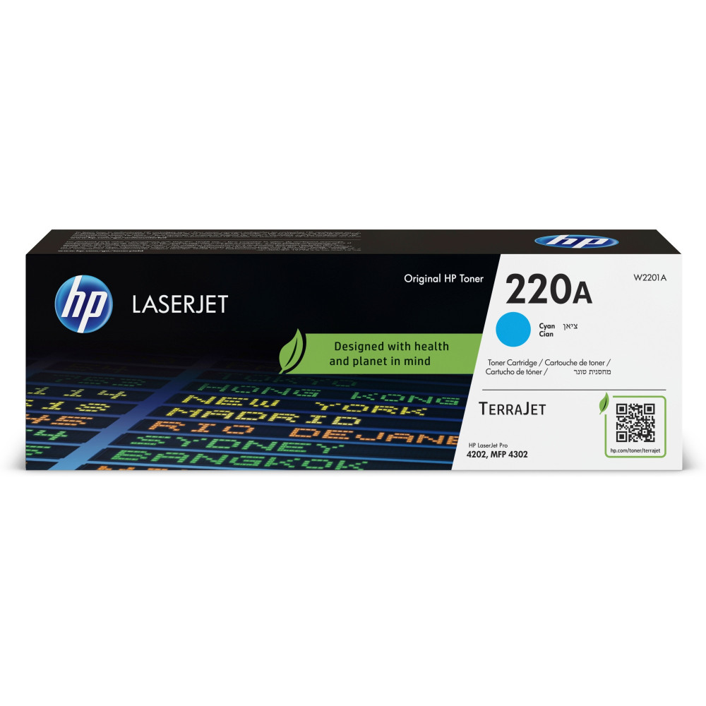 Tóner original hp w2201a 220a cian 1.800 páginas