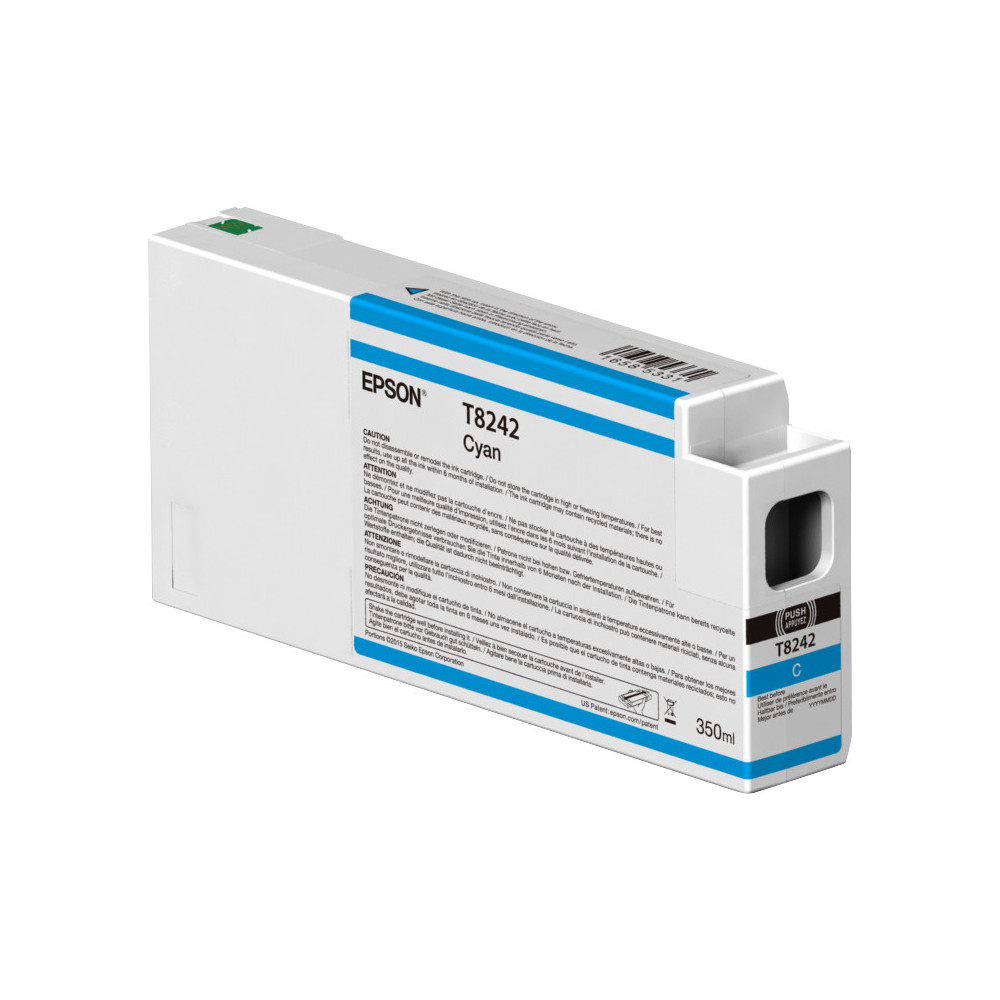 Tinta original epson t54x200 cian c13t54x200 350ml