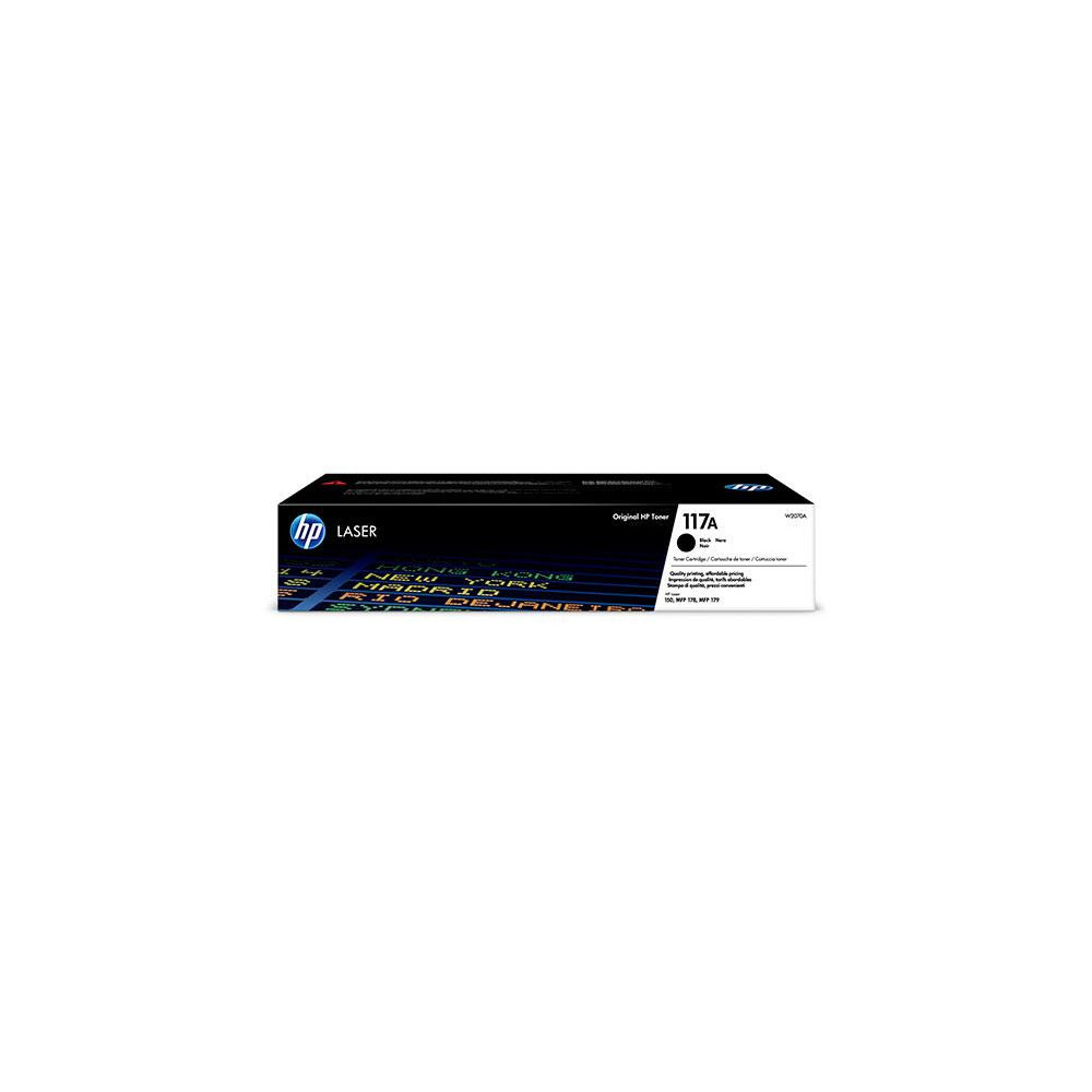 Toner original HP W2070A (117A) Negro