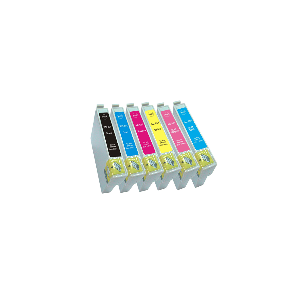 Tinta compatible Dayma para EPSON T0805 Cian Claro 350 pag.