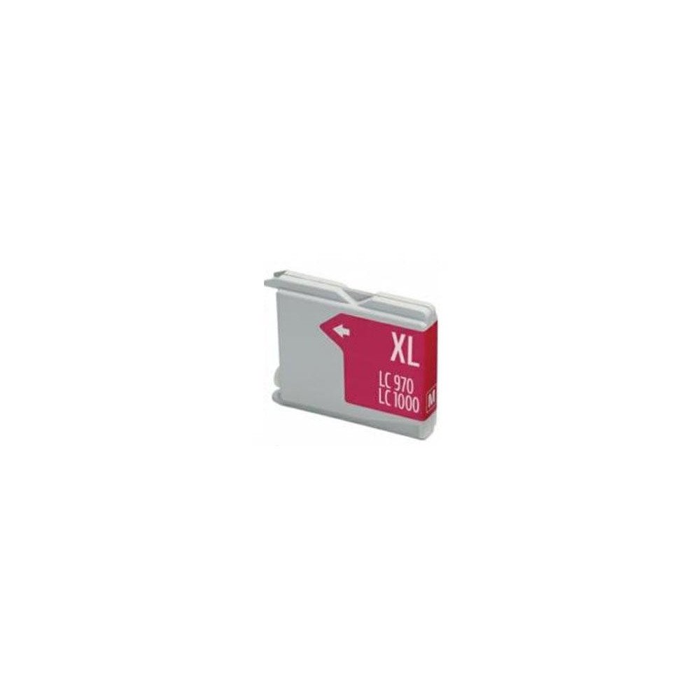 Tinta compatible Dayma para BROTHER LC970 / LC1000 Magenta 300 pag.