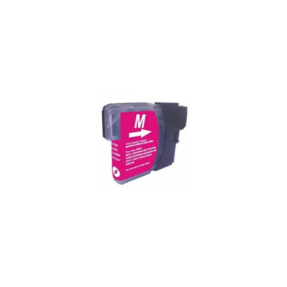 Tinta compatible Dayma para BROTHER LC980 / LC1100 Magenta 260 pag.