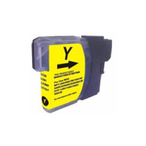 Tinta compatible Dayma para BROTHER LC980 / LC1100 Amarillo 260 pag.