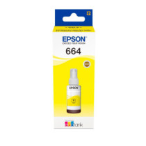Tinta Original Epson Bote Ecotank T6644 / Amarillo / Et 2500 / Et 2600 / Et 4500