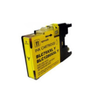 Tinta compatible Dayma para BROTHER LC1280 Amarillo 1200 pag.