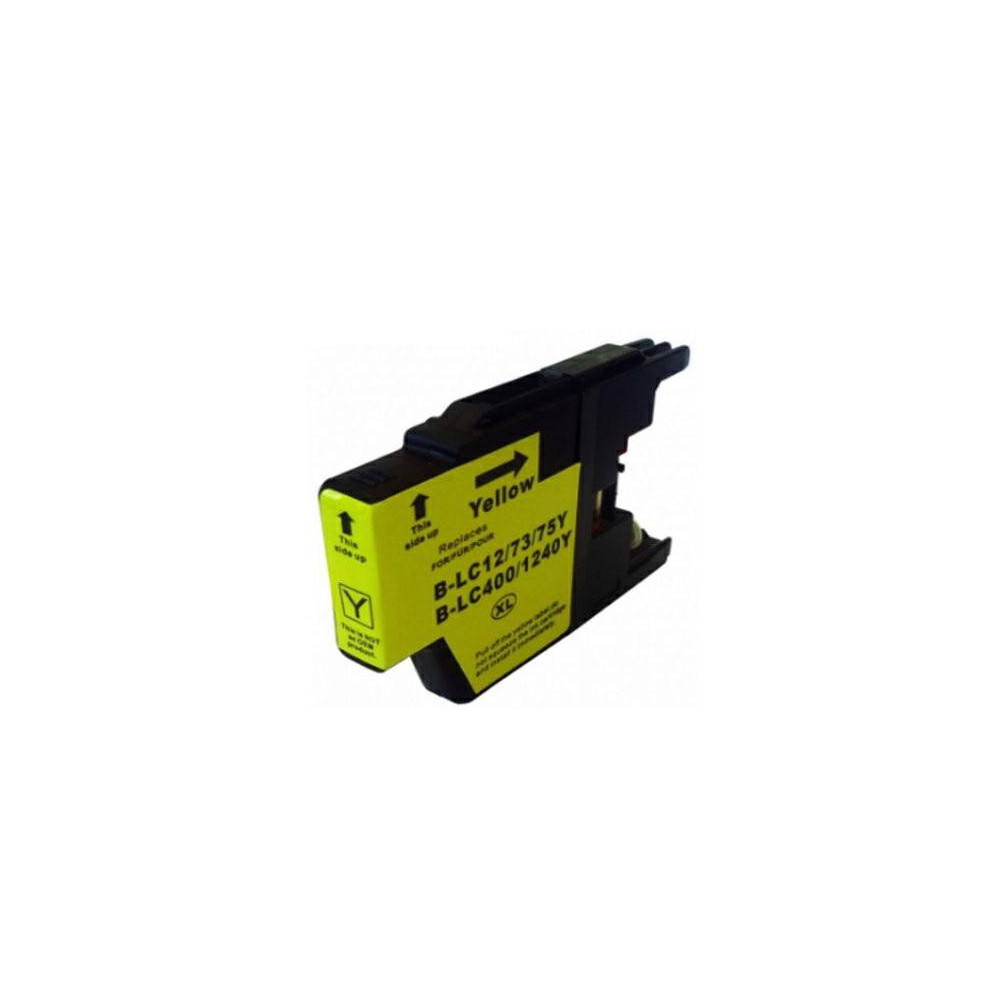 Tinta compatible Dayma para BROTHER LC1220 / LC1240 Amarillo