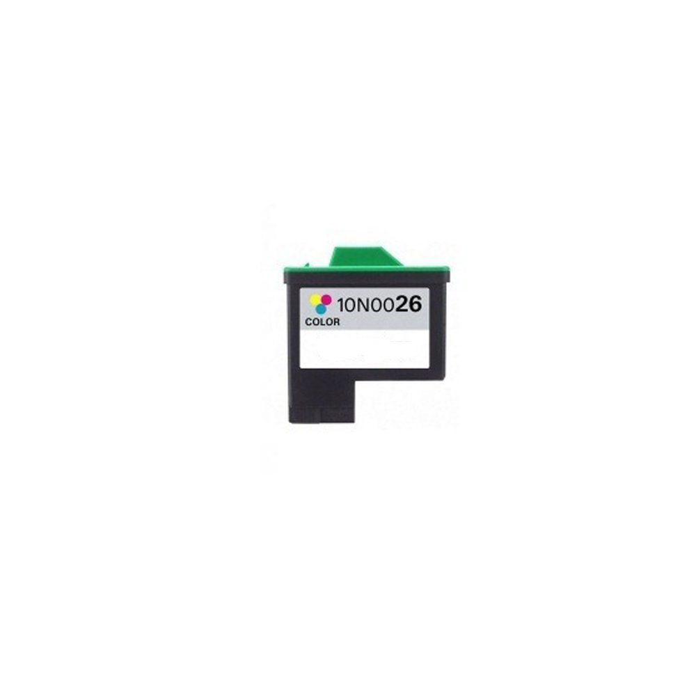 Tinta reciclada Dayma para LEXMARK N26 Color 12ml.